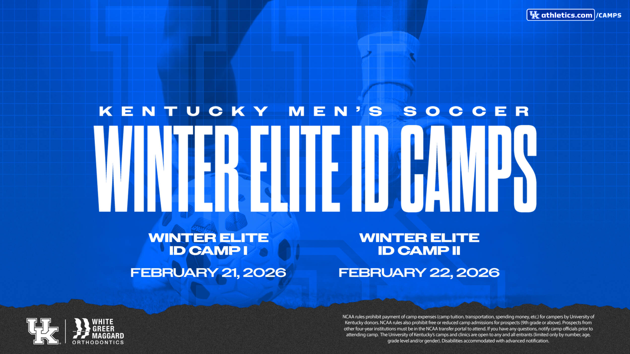 Men's Soccer 2026 Winter Elite ID Camps