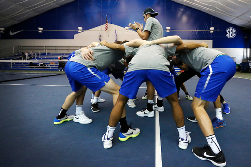 University of Kentucky men's tennis hosts Duke.

Photo by Quinn Foster | UK Athletics