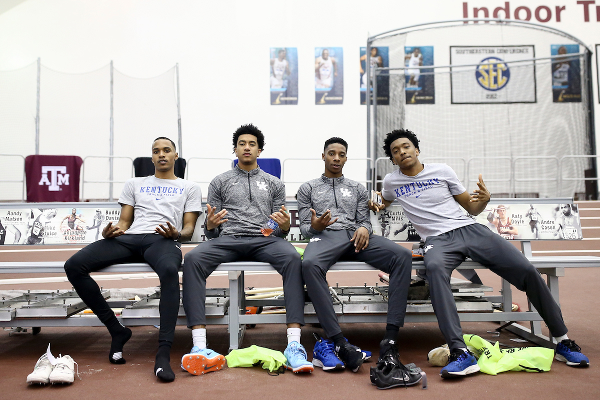 Rahman Minor. Trey Causey. Joseph Palmer. Robby Springfield. 

2020 SEC Indoors.


Photo by Isaac Janssen | UK Athletics