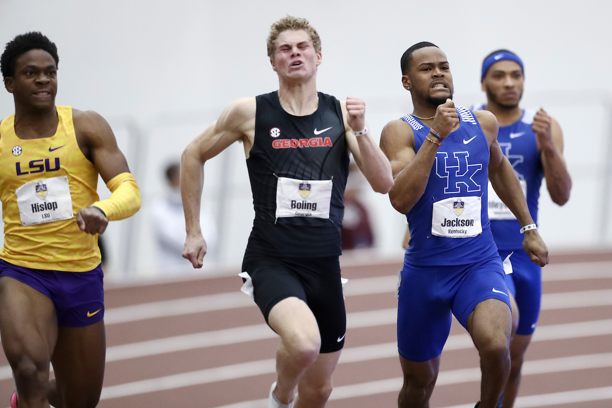 Langston Jackson. Khance Meyers.

2020 SEC Indoors Day Two.


Photo by Isaac Janssen | UK Athletics