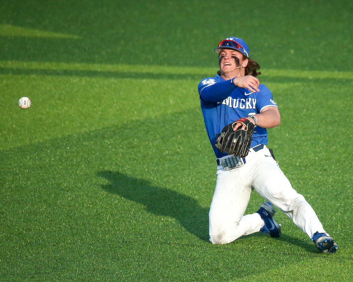 Austin Schultz. 

Kentucky beats WKU 6-5. 

Photo by Eddie Justice | UK Athletics