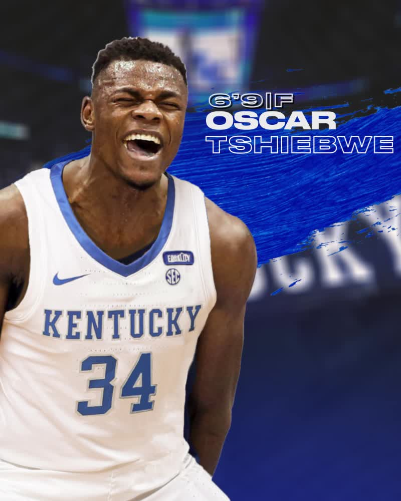 MBB: Oscar Tshiebwe Signs with Kentucky