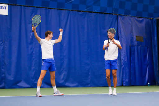 Cesar Bourgois and Gabriel Diallo.

Kentucky beats Illinois state 4-0 in second game of the day.

Photo by Hannah Phillips | UK Athletics