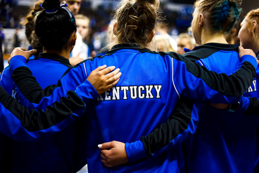 Team.Kentucky gymnastics loses to Florida.Photo by Eddie Justice | UK Athletics