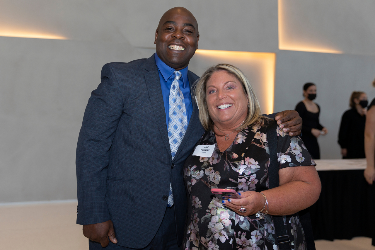 Lisa Berman.

The 2020 and 2021 UK Athletics Hall of Fame classes were inducted Thursday night at Central Bank Center.

Photo by Grant Lee | UK Athletics