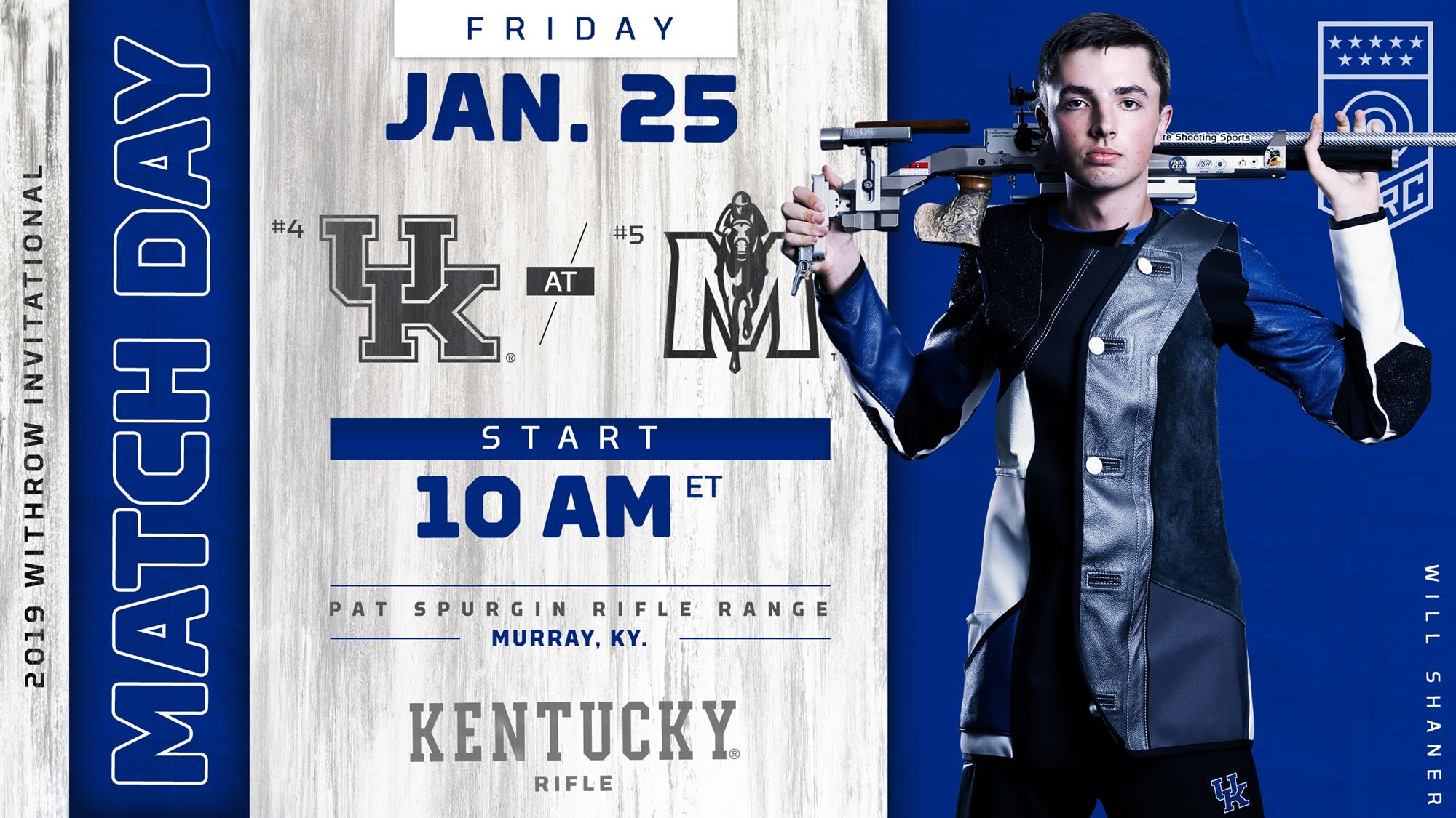 UK Rifle Set for Withrow Invitational