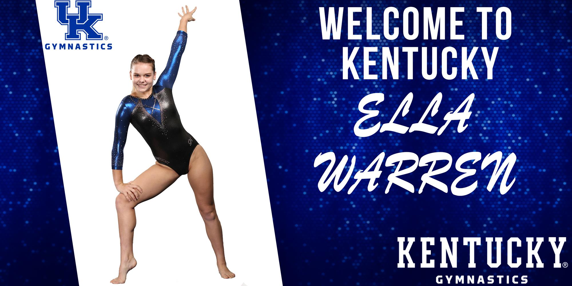 Ella Warren to Join Kentucky Gymnastics for 2018 Season