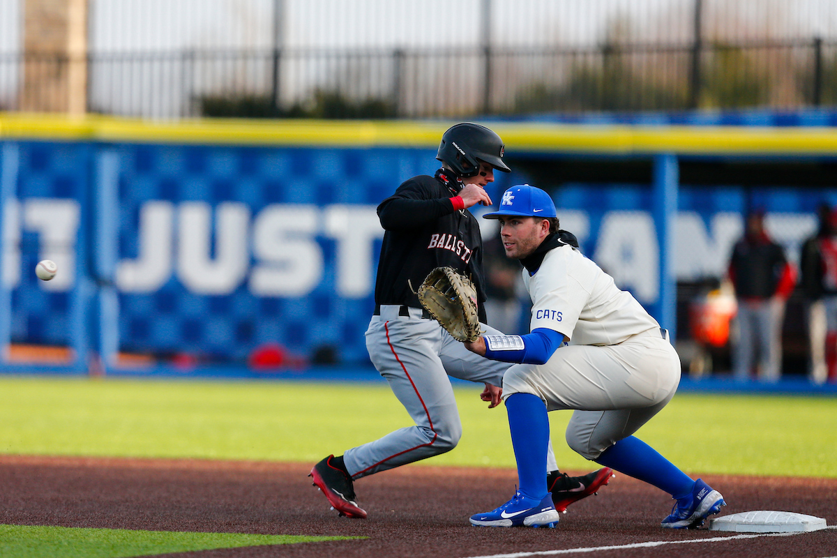 T.J Collett. 

Kentucky falls to Ball State, 3-2. 

Photo By Barry Westerman | UK Athletics