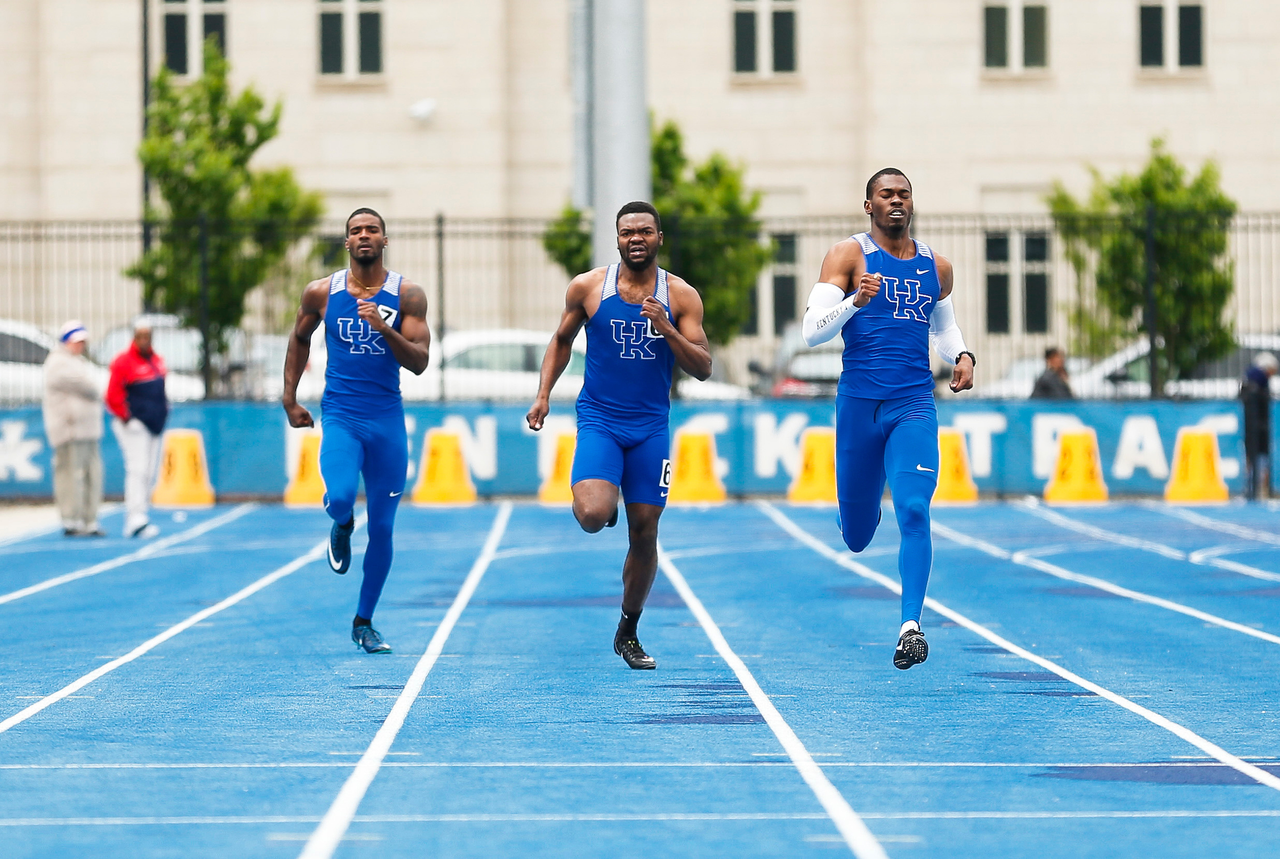 NATHANIEL BANN. DANIEL ROBERTS. 

UK Track and Field Senior Day

Photo by Isaac Janssen | UK Athletics