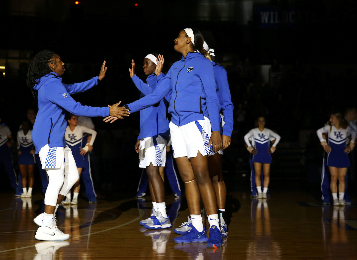 Keke Mckinney, Taylor Murray

UK Women's Basketball beats Alabama State on Wednesday, November 7, 2018 .

Photo by Britney Howard | UK Athletics