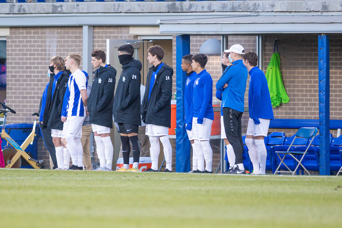 Bench.

Kentucky ties Akron 1-1

Photo by Grant Lee | UK Athletics