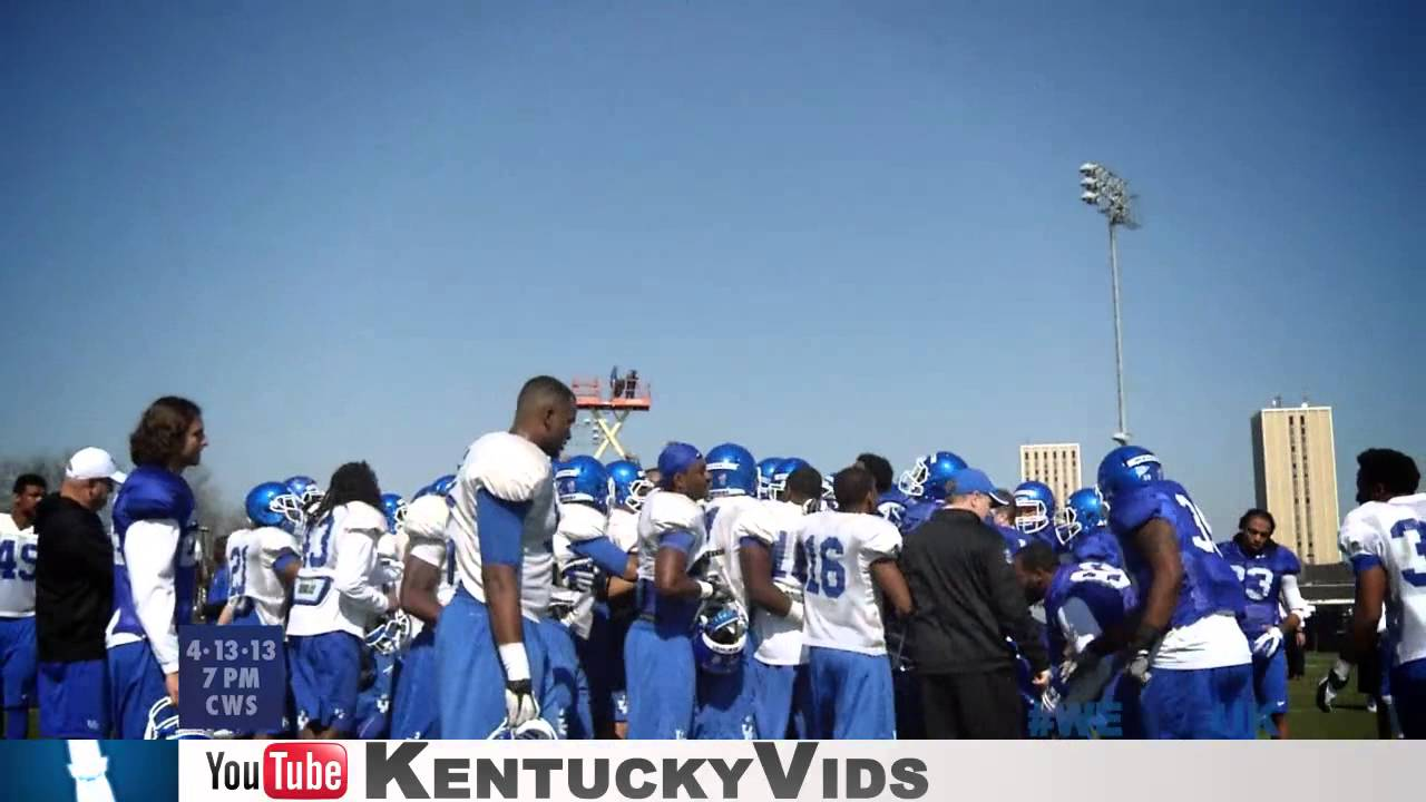 Kentucky Wildcats TV: Spring Football Offense-Defense