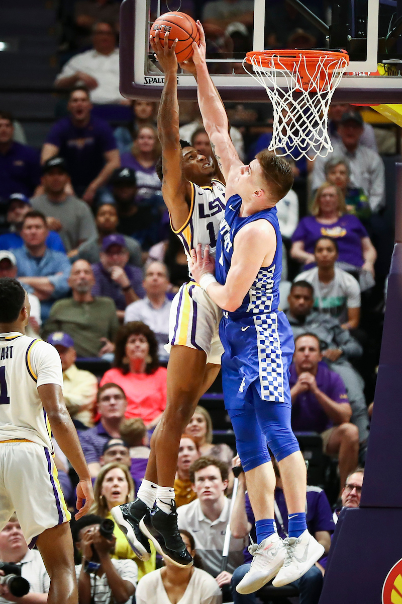 Nate Sestina.

Kentucky beat LSU 79-76.

Photo by Chet White | UK Athletics