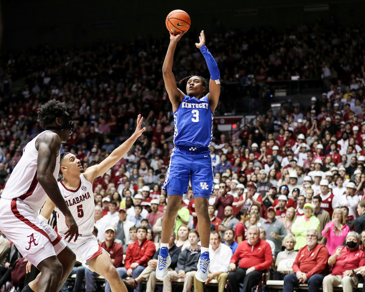TyTy Washington Jr.

Kentucky beat Alabama 66-55.

Photos by Chet White | UK Athletics