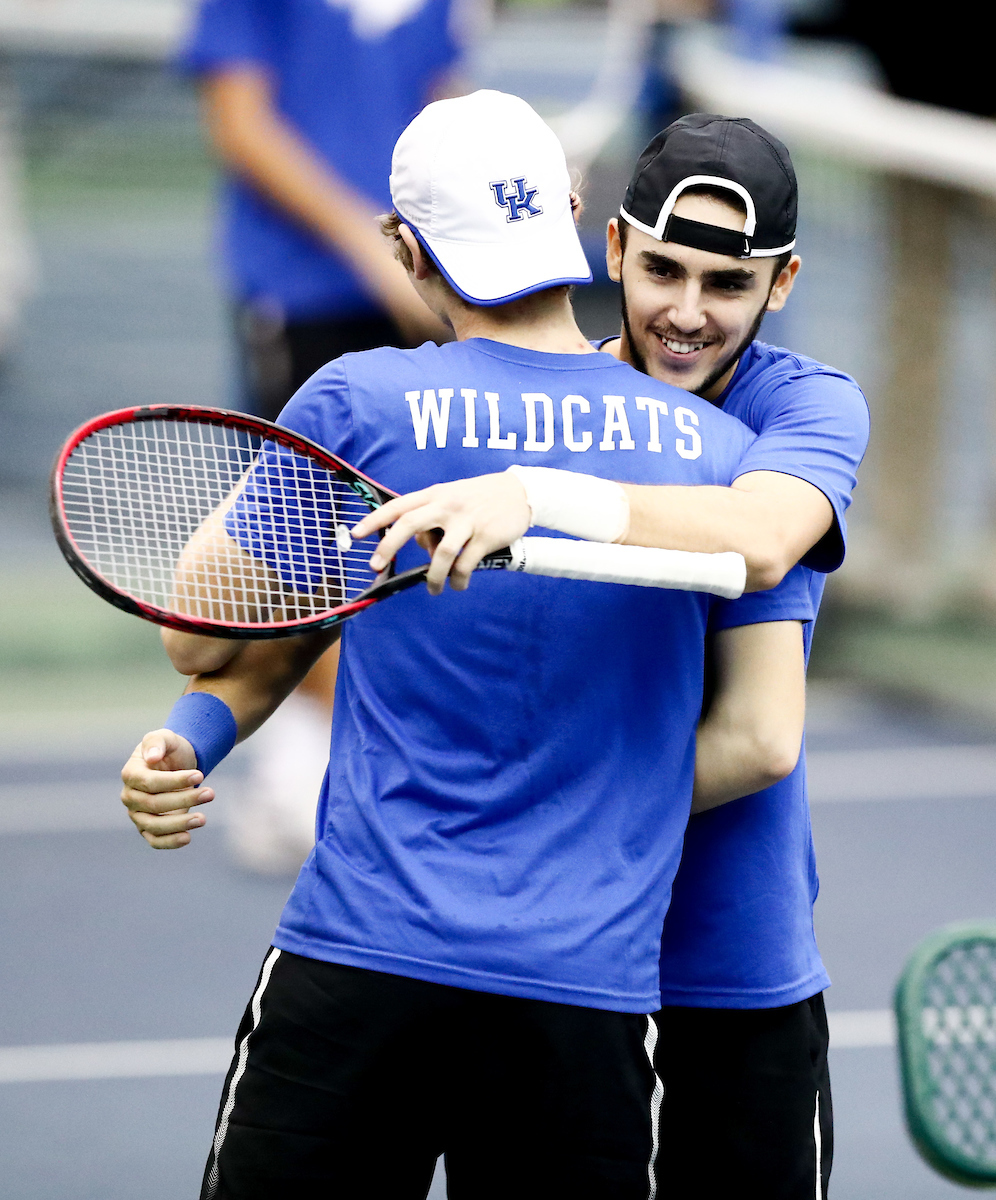 ENZO WALLART.

The University of Kentucky men's tennis team host IUPUI. 


Photo by Elliott Hess | UK Athletics