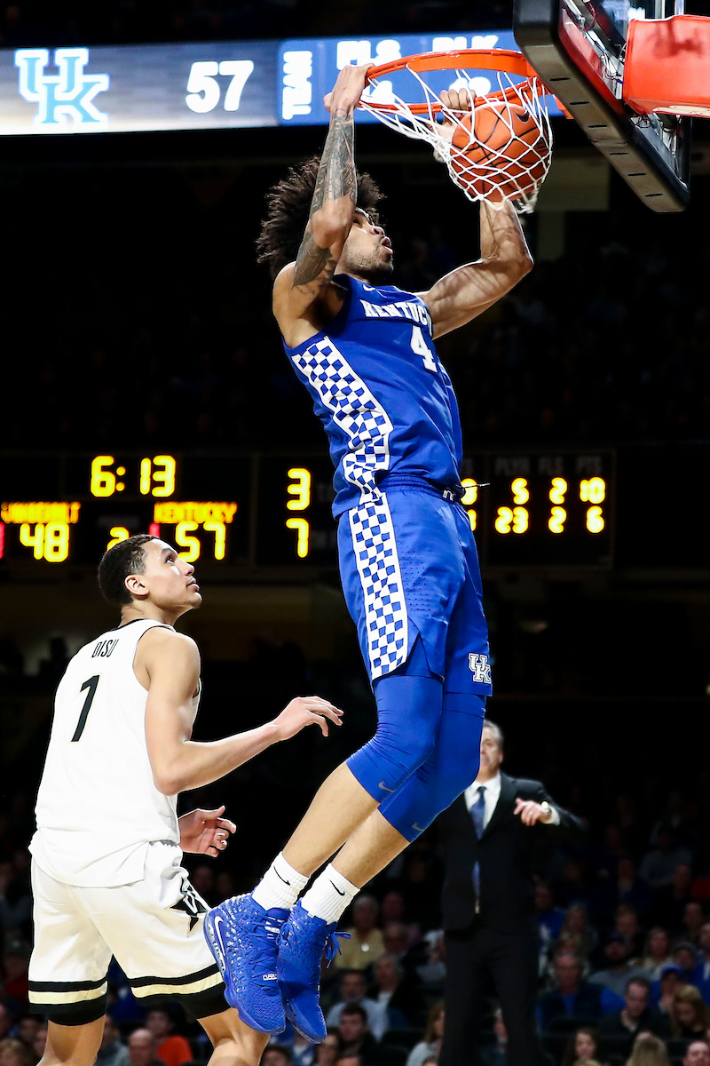 Nick Richards.

Kentucky beat Vanderbilt 78-64.

Photo by Chet White | UK Athletics