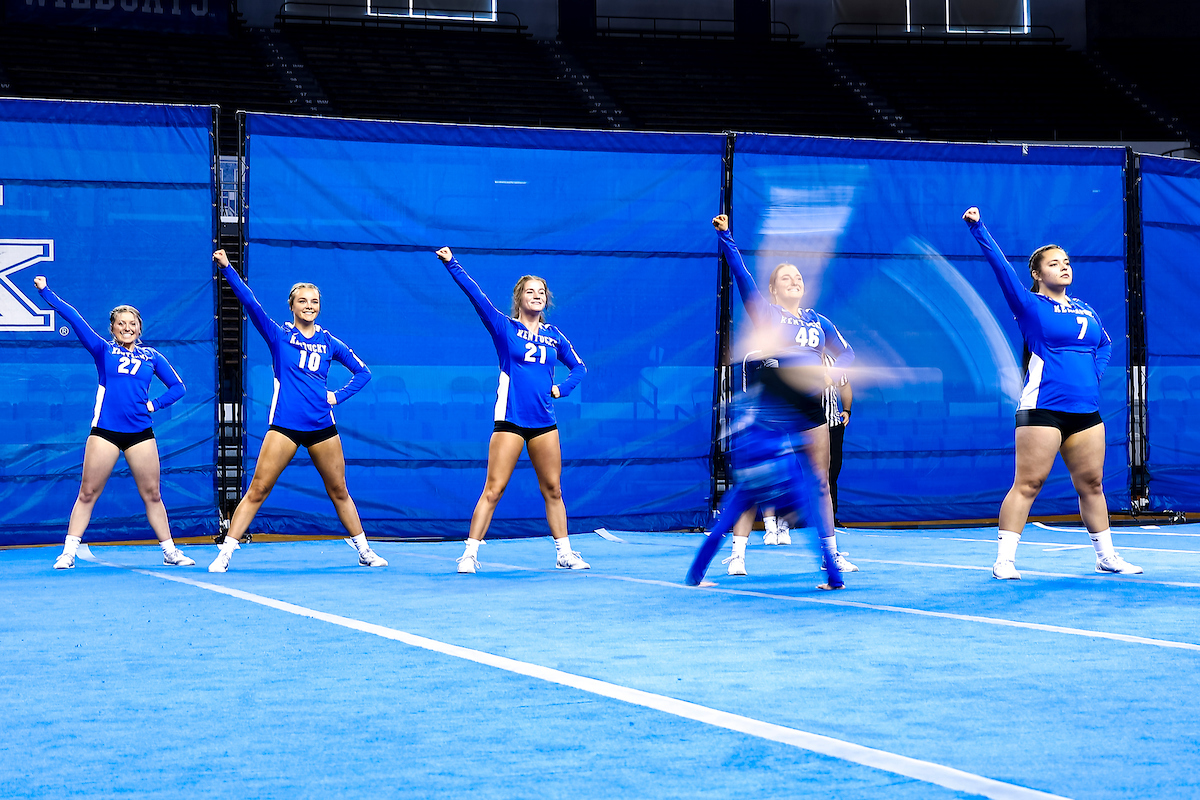 .

Kentucky Stunt sweeps Ashland in a doubleheader.

Photo by Eddie Justice | UK Athletics