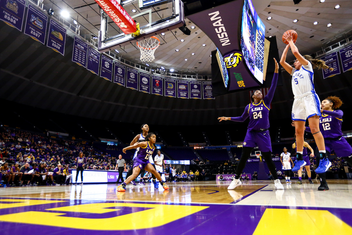 Blair Green. 

Kentucky falls to LSU 65-59. 

Photo by Eddie Justice | UK Athletics