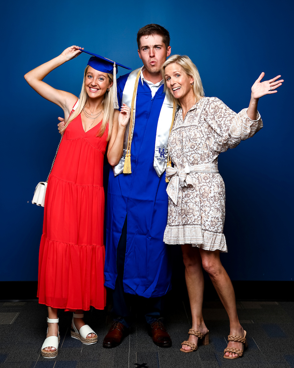 Jay Kirchdorfer.

May 2022 CATS graduation.

Photo by Eddie Justice | UK Athletics