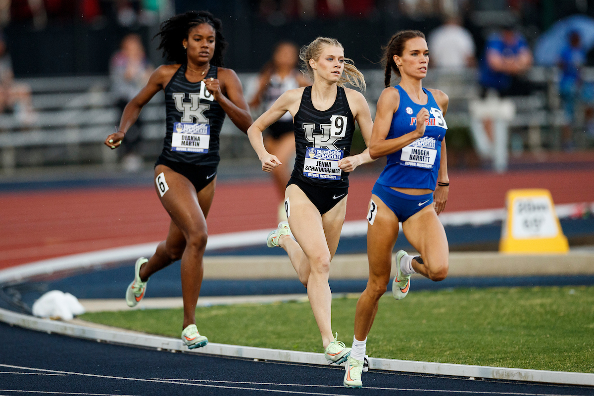 DeAnna Martin. Jenna Schwinghamer.

SEC Outdoor Track and Field Championships Day 1.

Photo by Elliott Hess | UK Athletics