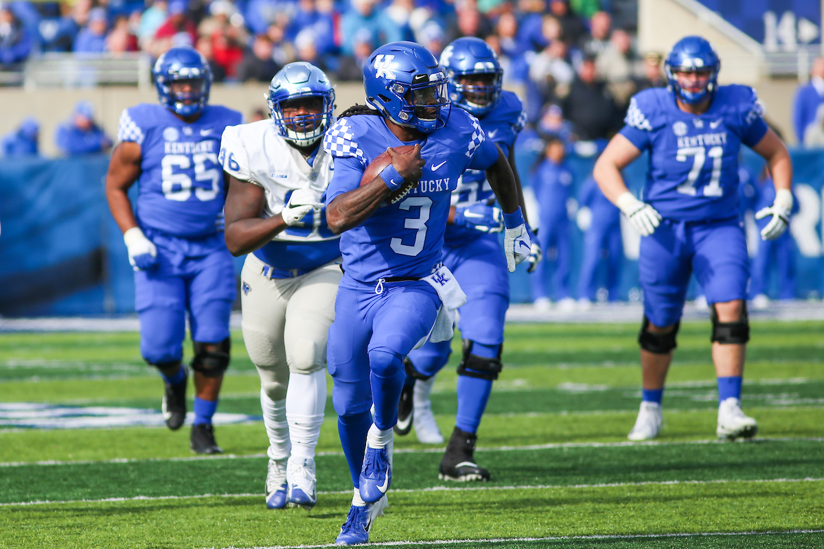 Terry Wilson


UK Football beats MTSU 34-23 on Senior Day at Kroger Field. 

Photo by Hannah Phillips  | UK Athletics