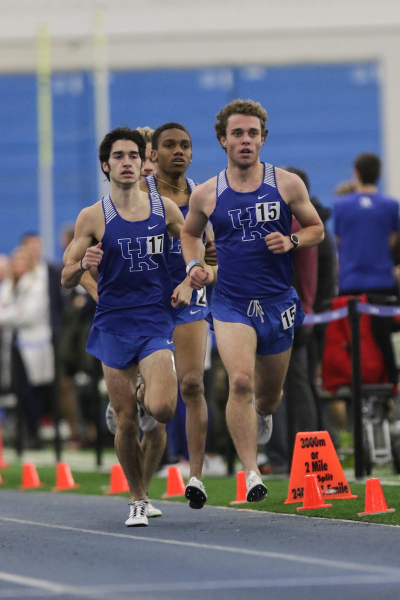 Men's 3000m. 

Day two of the Jim Green invitational

Photo by Eddie Justice | UK Athletics