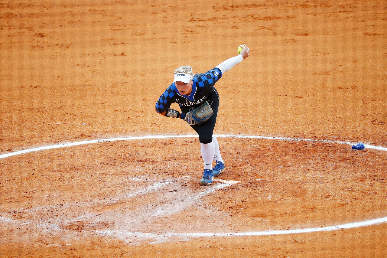 Erin Rethlake.

The University of Kentucky softball team beat UIC 10-1 in the Cats NCAA Championship Lexington Regional opening game at John Cropp Stadium on Saturday, May 19, 2018.

Photo by Chet White | UK Athletics