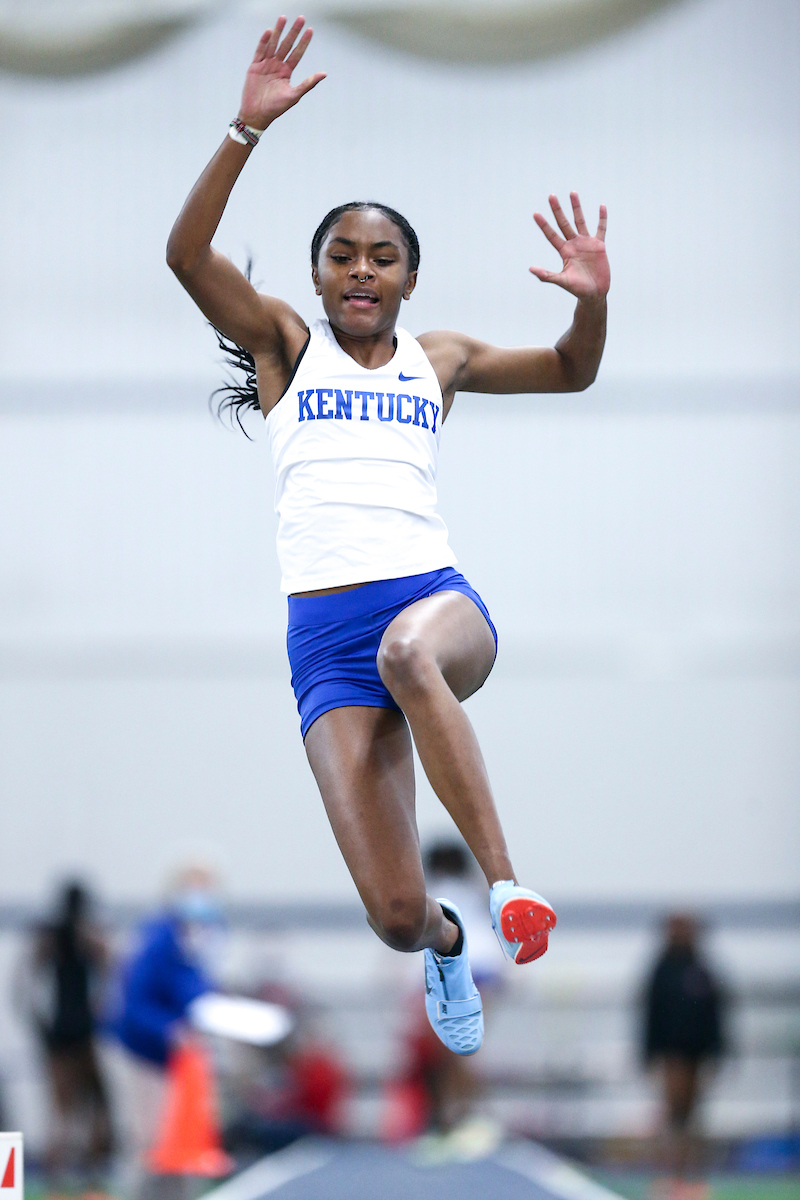 Anthaya Charlton.

Jim Green Track Invitational.

Photo by Grace Bradley | UK Athletics
