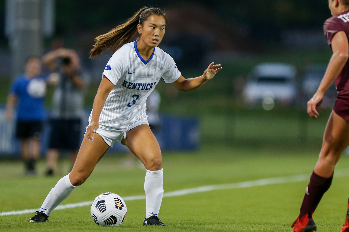 Anna Young.

Kentucky loses to Texas A&M 3 - 0.

Photo by Sarah Caputi | UK Athletics