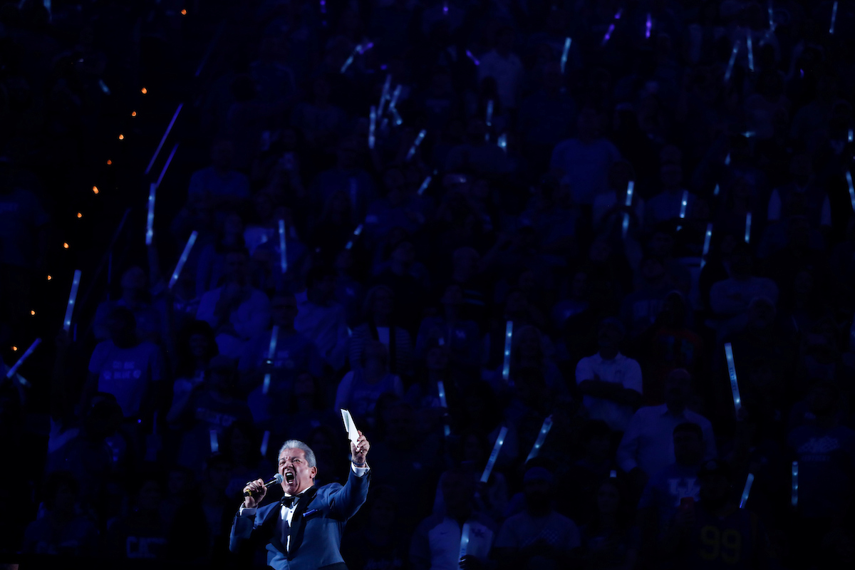 Announcer.

2019 Big Blue Madness

Photo by Chet White | UK Athletics