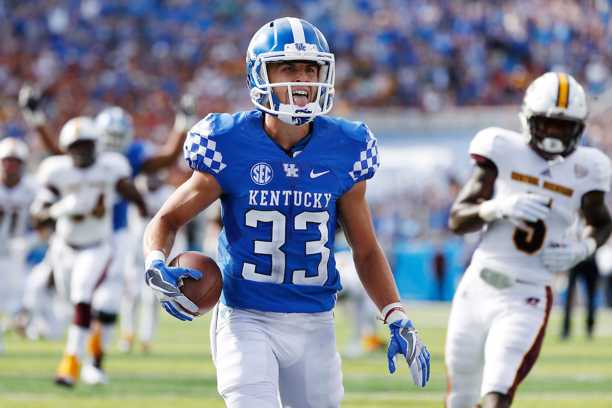 David Bouvier.

Kentucky beats Central Michigan 35-20.


Photo by Chet White | UK Athletics