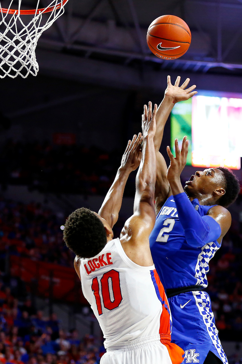Ashton Hagans.

Kentucky men's basketball beat Florida 65-54.

Photo by Quinn Foster | UK Athletics