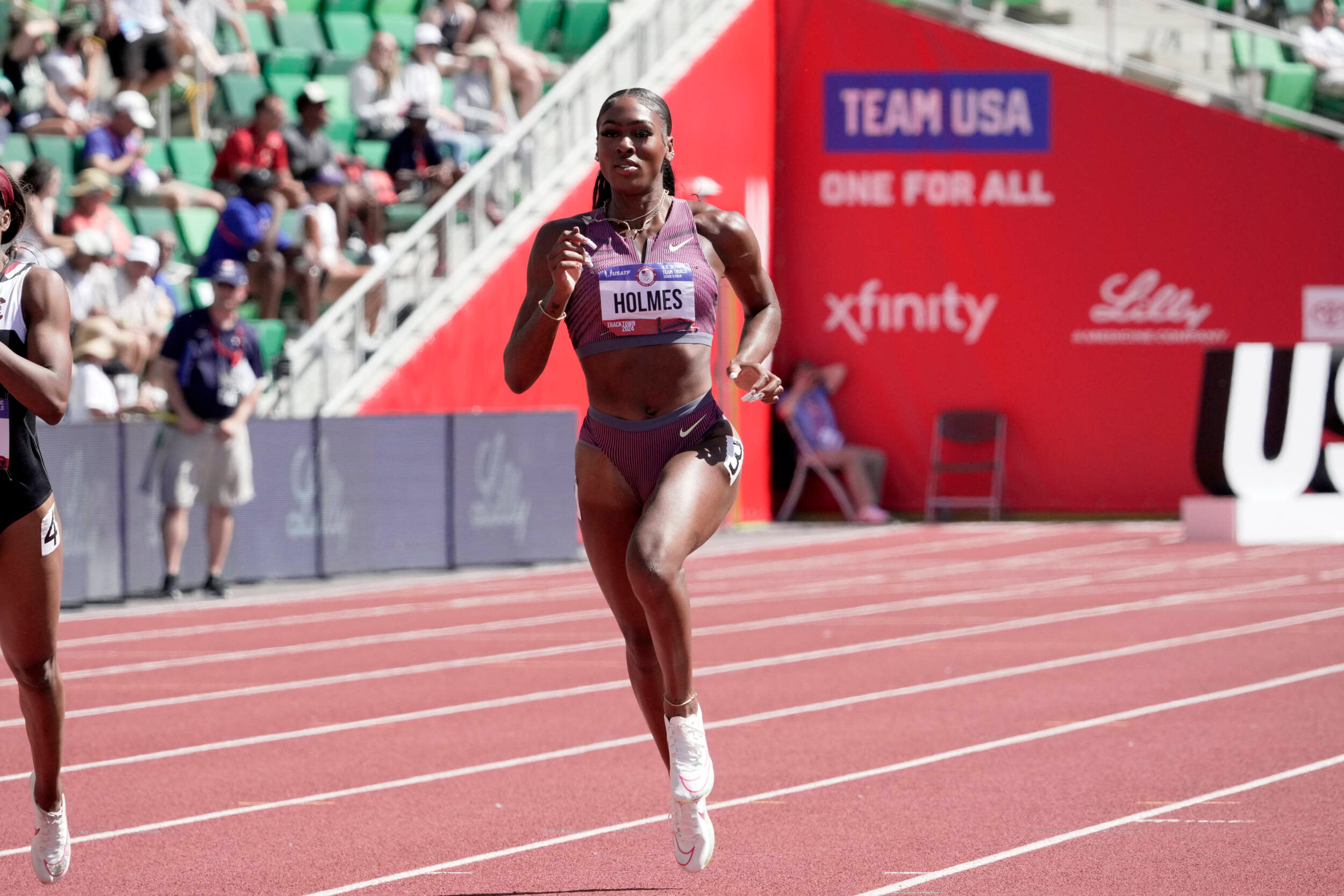 Alexis Holmes is Paris Bound After Day Three of U.S. Olympic Trials