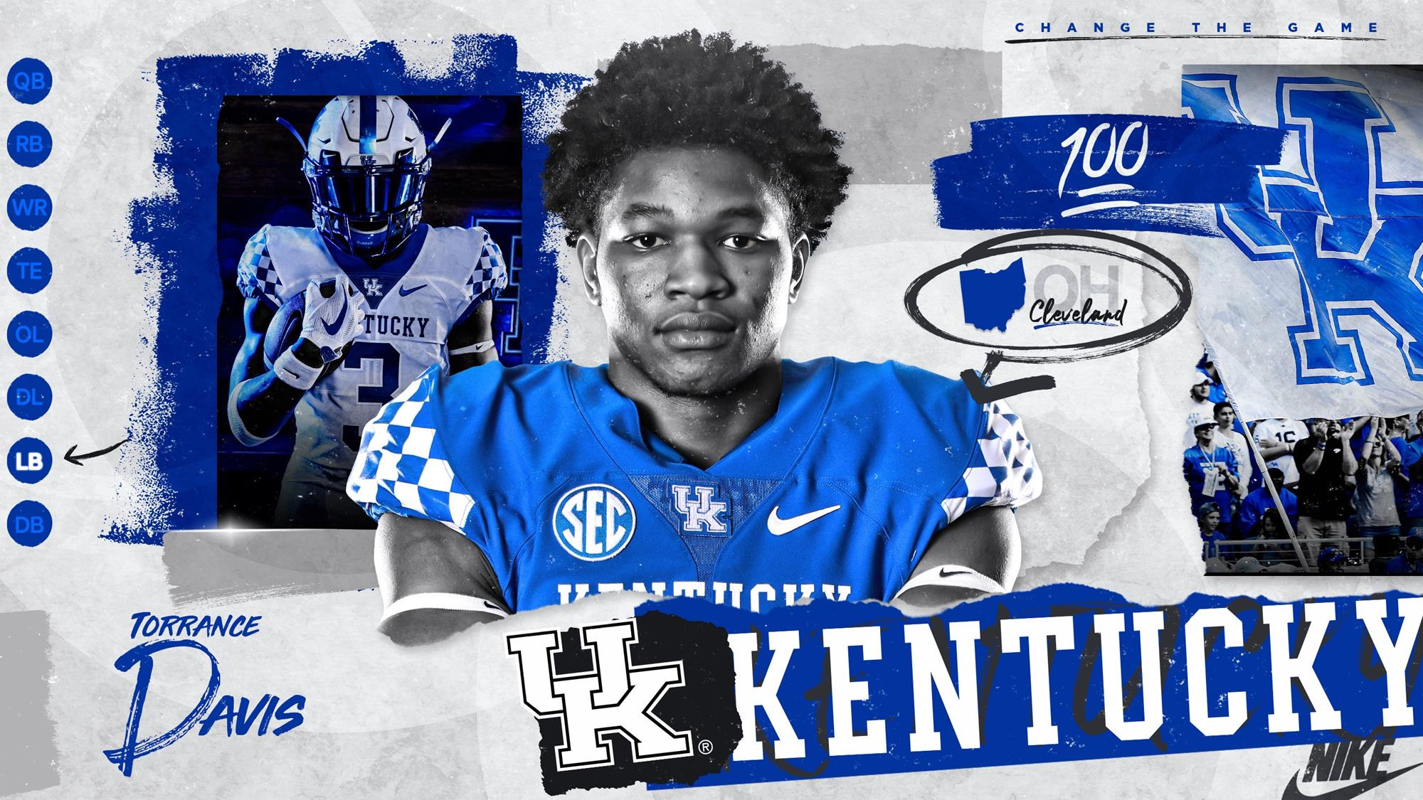 UK Football Adds Torrance Davis to 2020 Roster