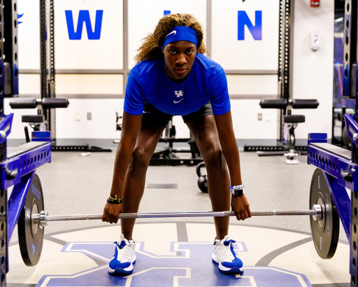 Rhyne Howard. 

WBB Workout.

Photo by Eddie Justice | UK Athletics