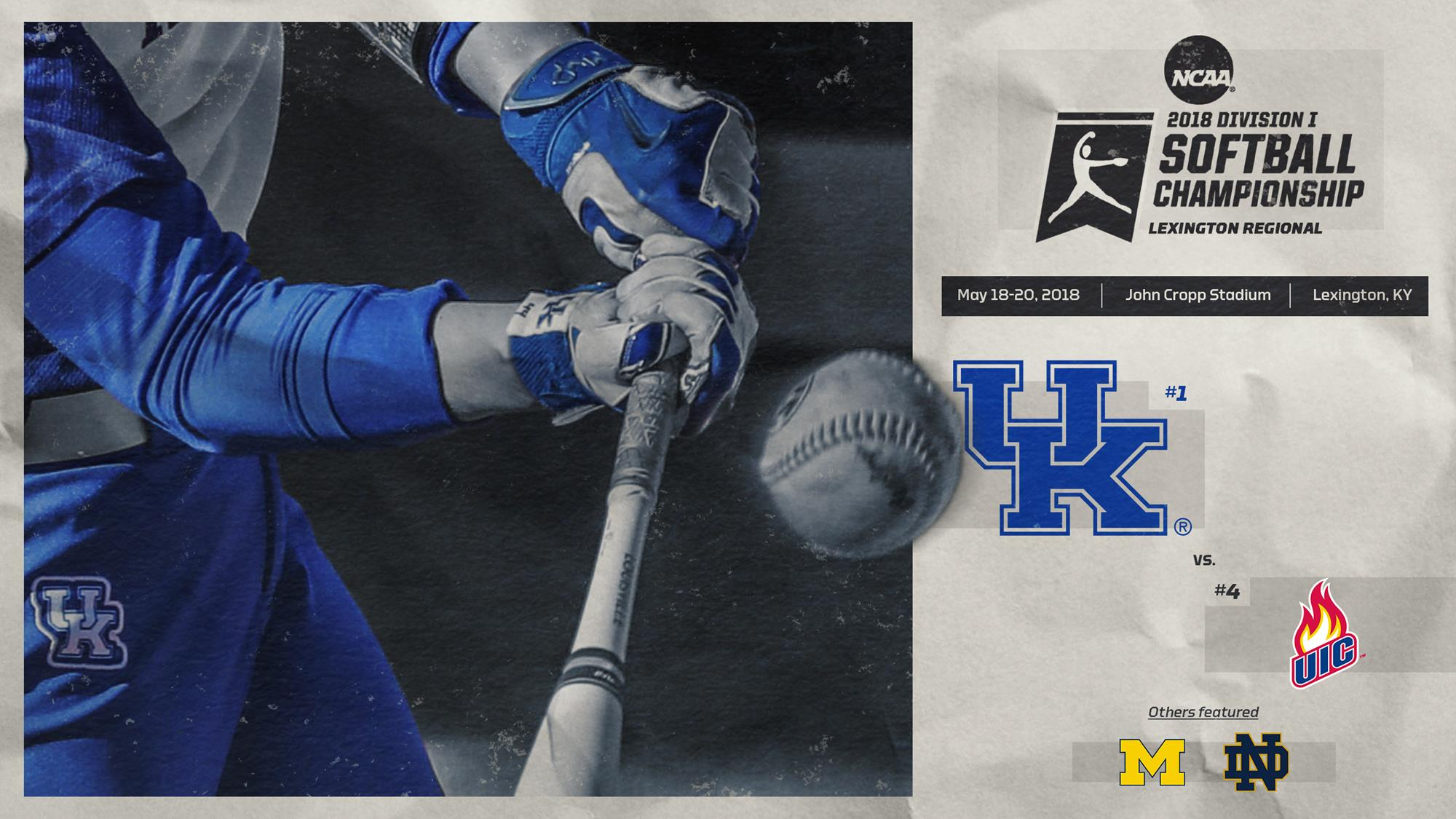 Kentucky Hosting 2018 NCAA Softball Regionals