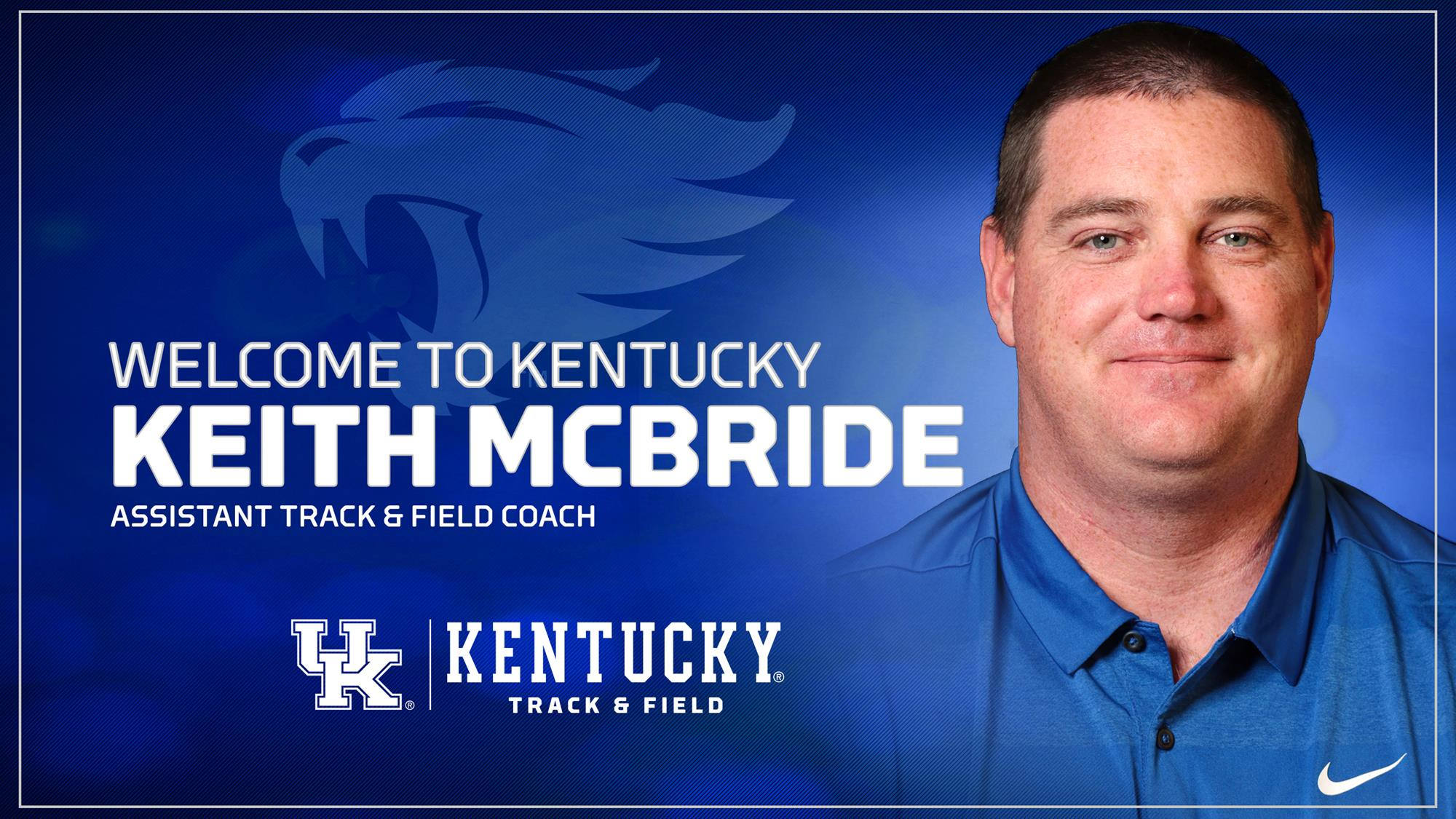Keith McBride Joins UK Track & Field Staff