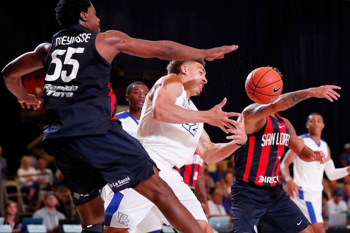Reid Travis.

The University of Kentucky men's basketball team beat San Lorenzo de Almagro 91-68 at the Atlantis Imperial Arena in Paradise Island, Bahamas, on Thursday, August 9, 2018.

Photo by Chet White | UK Athletics
