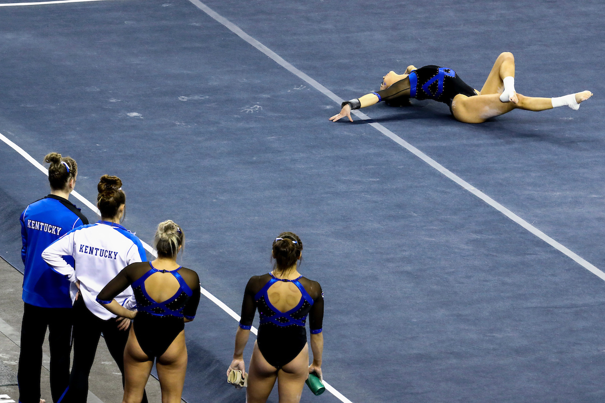 Gymnastics Blue-White Meet.

Photo by Chet White | UK Athletics