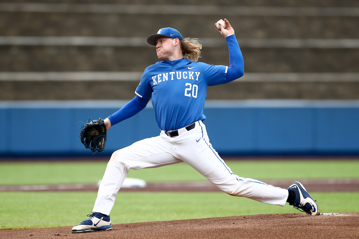 BRAXTON COTTONGAME.

Kentucky beat Southeast Missouri State 9-4.

Photo by Elliott Hess | UK Athletics