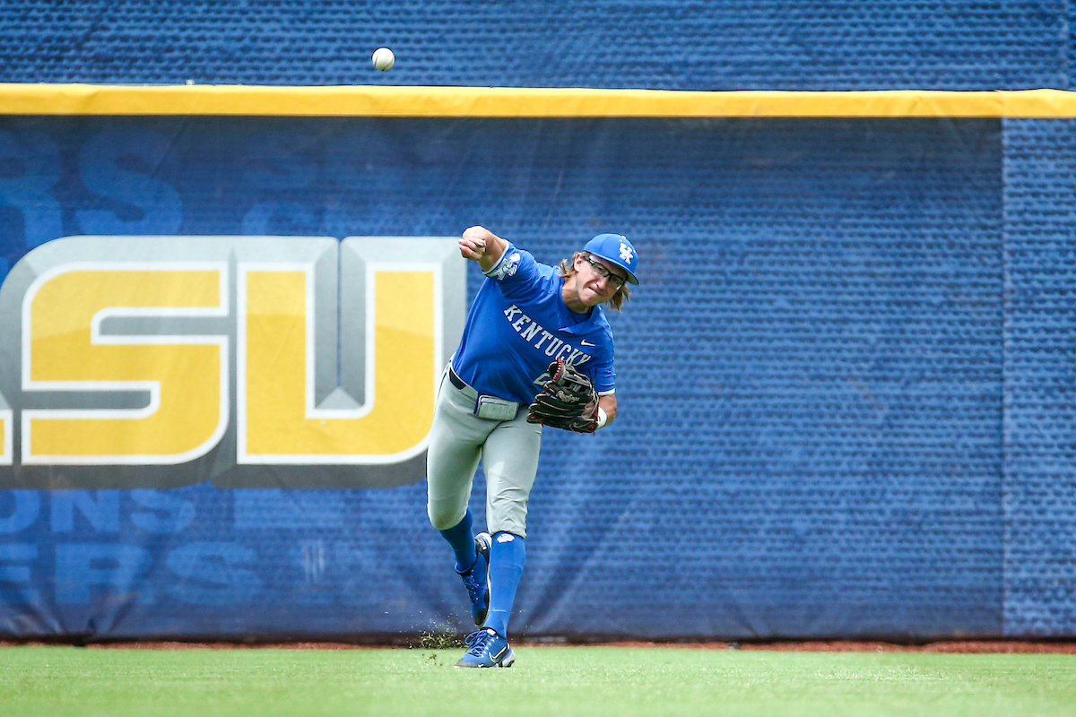 John Thrasher. 

Kentucky beats Auburn 3-1.

Photo by Sarah Caputi | UK Athletics