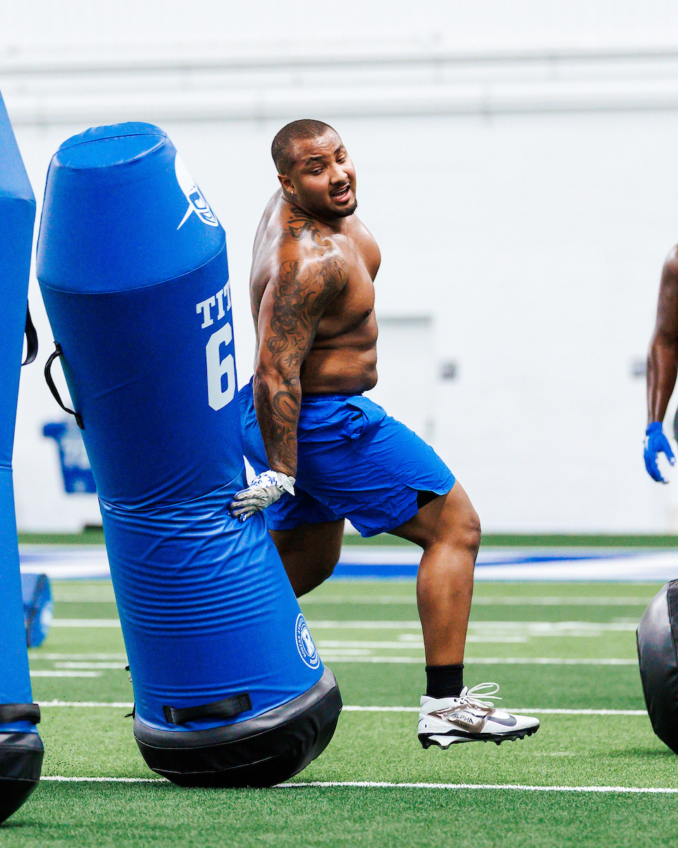 Football Pro Day Photo Gallery – UK Athletics