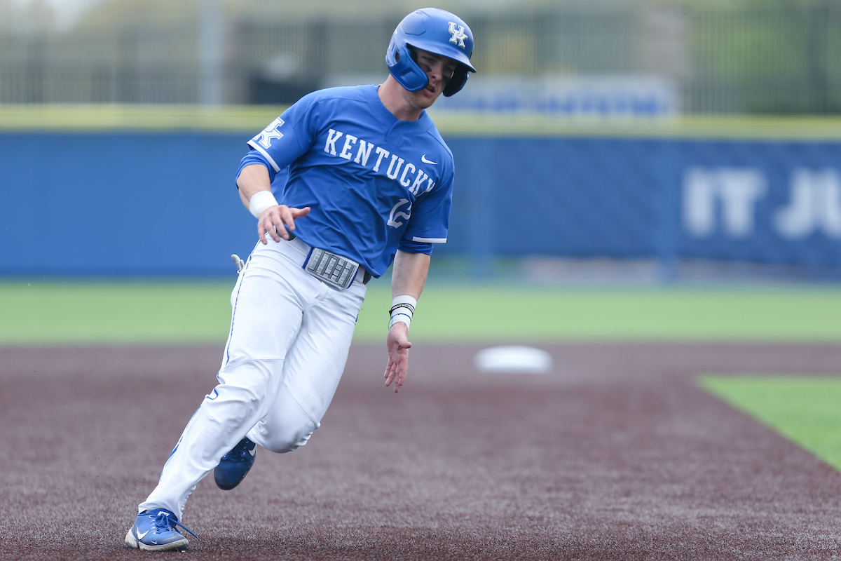 Chase Estep.

Kentucky beats Alabama 5 - 2.

Photo by Sarah Caputi | UK Athletics