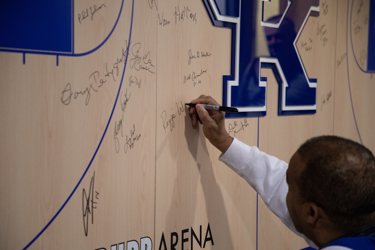 Reggie Warford

Men's Basketball Reunion Weekend.  Photo by Mark Mahan