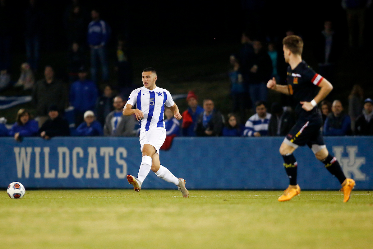 Leon Jones.

Kentucky falls to Maryland 1-0.

Photo by Quinn Foster | UK Athletics