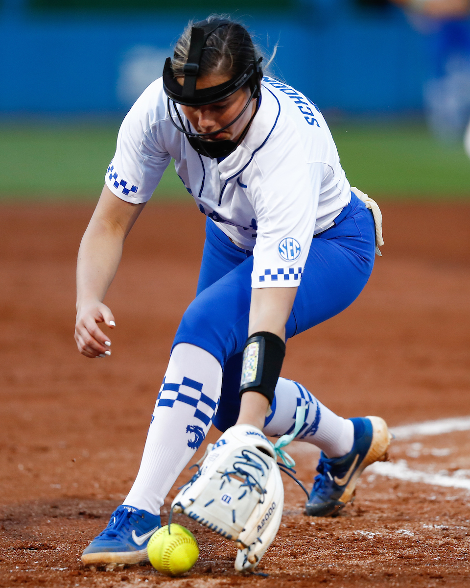 Stephanie Schoonover.

Kentucky loses to Missouri 9-1.

Photo by Tommy Quarles | UK Athletics