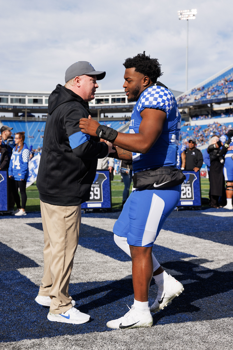Tyler Markray.

Kentucky beat New Mexico State 56-16.

Photo by Elliott Hess | UK Athletics