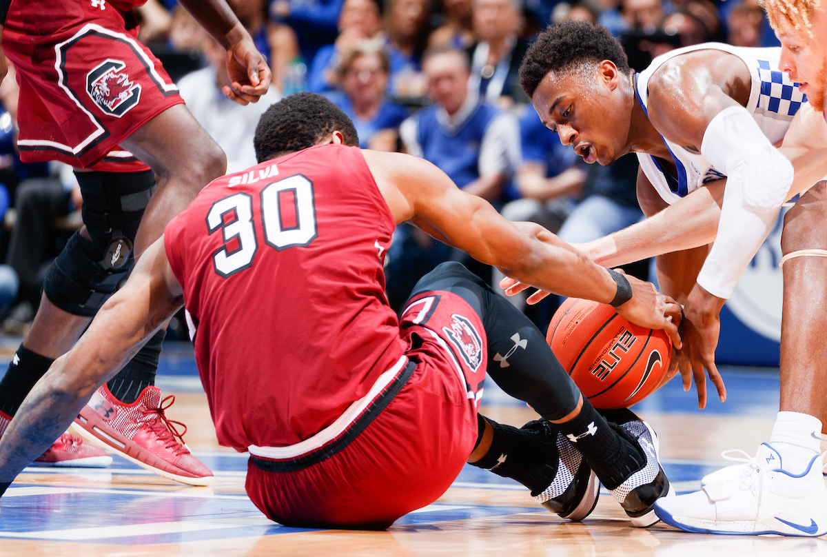 Ashton Hagans.

The University of Kentucky men's basketball team beats South Carolina 76-48.

Photo by Elliott Hess | UK Athletics