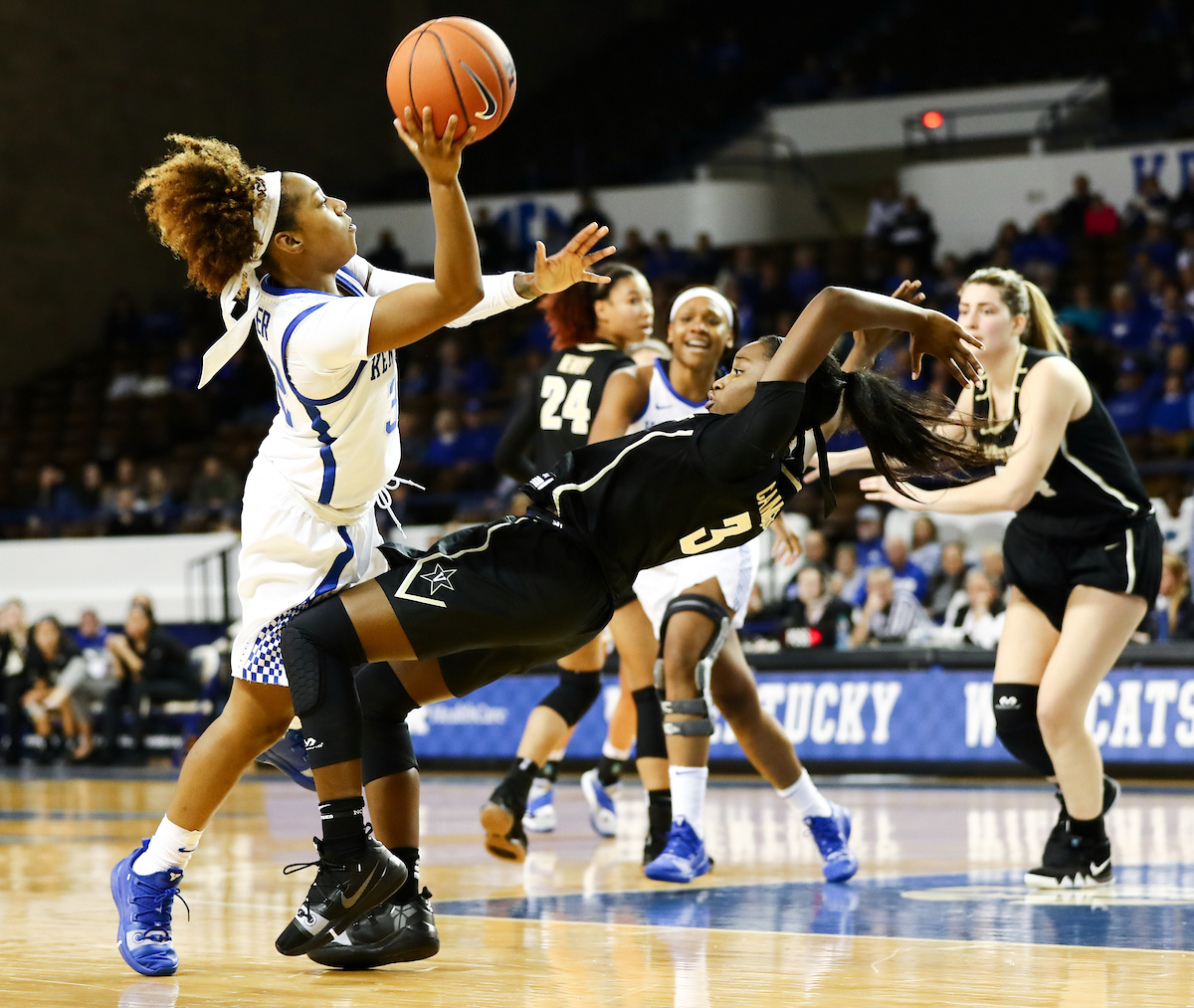 JAIDA ROPER.

Kentucky women's basketball beats Vandy, 77-55.

Photo by Elliott Hess | UK Athletics