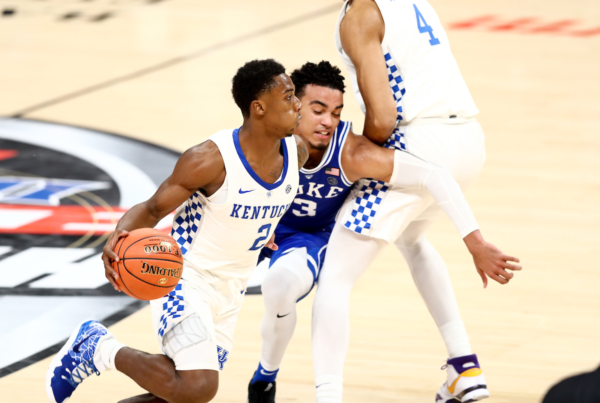 Ashton Hagans.

Men's basketball falls to Duke 118-84.


Photo by Elliott Hess | UK Athletics